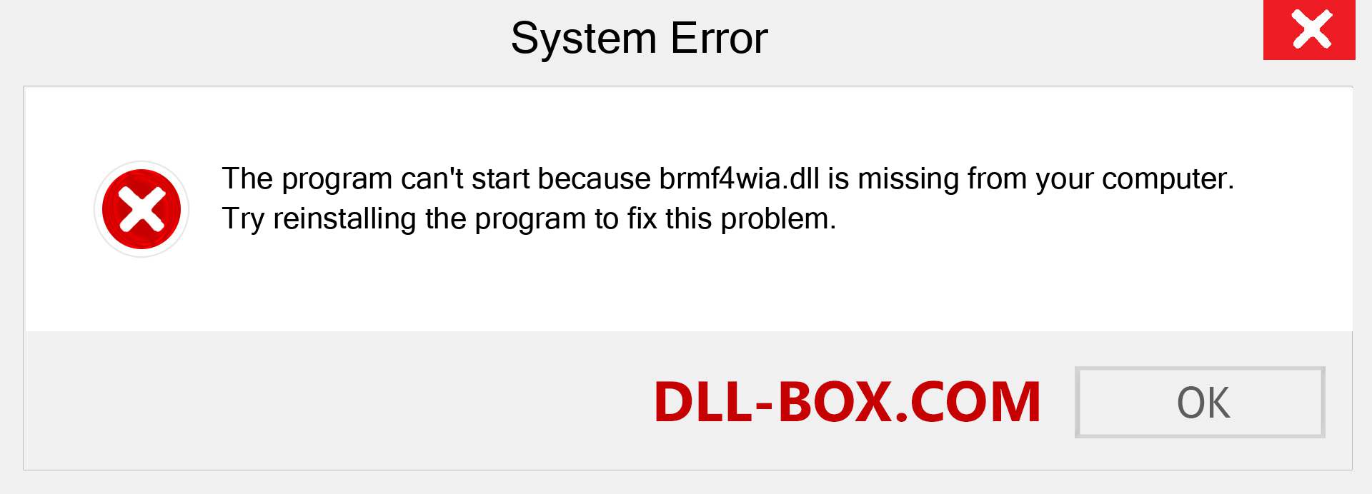  brmf4wia.dll file is missing?. Download for Windows 7, 8, 10 - Fix  brmf4wia dll Missing Error on Windows, photos, images