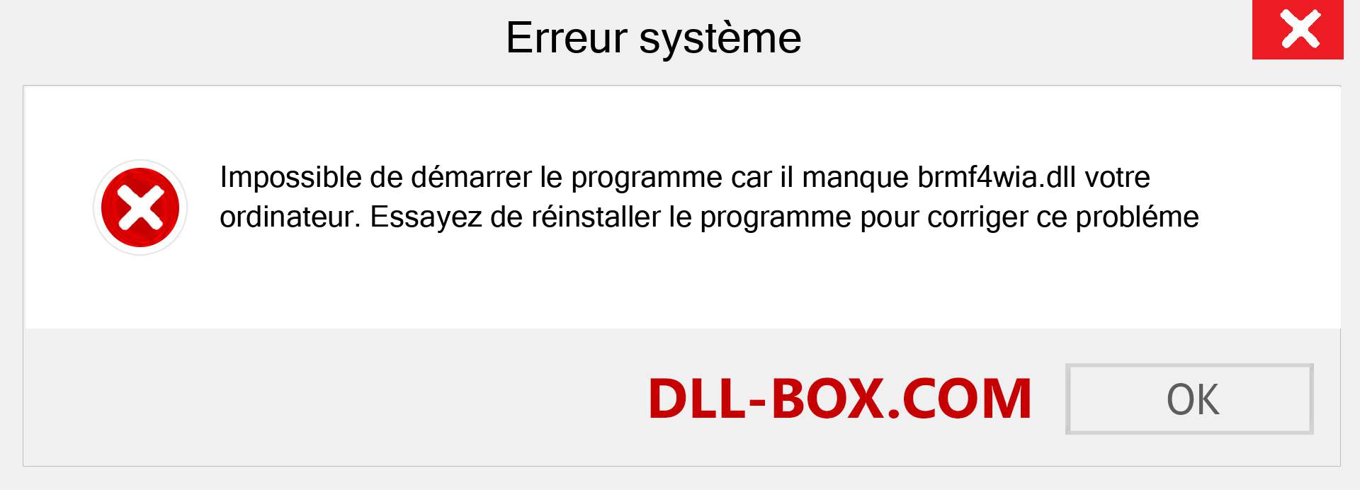 Le fichier brmf4wia.dll est manquant ?. Télécharger pour Windows 7, 8, 10 - Correction de l'erreur manquante brmf4wia dll sur Windows, photos, images